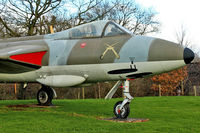 XG225 @ EGWC - Hawker Hunter F.6A, c/n: 41H-680037