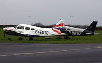 G-EGTB @ EGTB - Ex: N47450 > G-BPWA > G-EGTB - Originally owned to, Hamilton Compass Aviation Ltd in April 1989 as G-BPWA to, Airways Aero Association Ltd January 2004 as G-EGTB. Currently owned to, A.A. & C Ltd since Dec 2011