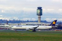 D-AIGH @ YVR - Departure to Frankfurt