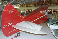 CF-CCW @ CYNJ - Waco AQC-6 at the Canadian Museum of Flight, Langley BC - by Ingo Warnecke
