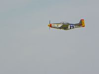 N751TX @ BKL - Fly-over @ the 2012 Cleveland National Air Show - by Murat Tanyel