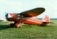N1311V @ MGJ - Stinson V77 Reliant Gullwing at Orange County Airport, Montgomery, NY - by scotch-canadian