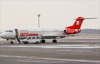 D-AFKB @ EDDR - Fokker 100 - by Jerzy Maciaszek