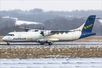 HB-AFG @ EDDR - ATR 72-201 - by Jerzy Maciaszek