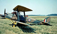 N41DH @ EGTB - De Havilland DH.82A Tiger Moth [84734] Booker~G 11/07/1971. Image taken from a slide. - by Ray Barber