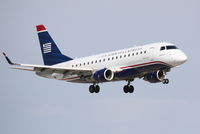 N805MD @ KSRQ - US Air Flight 3327 operated by Republic (N805MD) arrives at Sarasota-Bradenton International Airport following a flight from Reagan National Airport - by Jim Donten