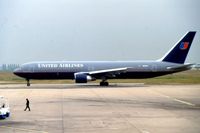 N656UA @ LFPG - United B767-300 at Paris Charles de Gaulle