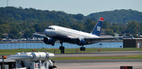 N751UW @ KDCA - Landing DCA - by Ronald Barker