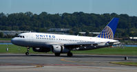 N807UA @ KDCA - Landing DCA - by Ronald Barker