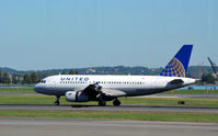 N807UA @ KDCA - Landing roll  DCA - by Ronald Barker