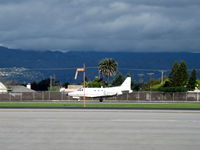 N265SC @ OXR - 1973 North American NA-297 Series 40 SABRELINER commercially finished/marketed by sole distributor Remmert-Werner. Two P&W JT12A-8 3.300 lb st each. Takeoff roll Rwy 25. - by Doug Robertson
