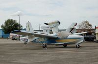 N1066L @ BOW - 1975 Lake LA-4-200, N1066L, at Bartow Municipal Airport, Bartow, FL  - by scotch-canadian