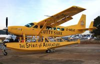G-MDJE @ EGHH - Just resprayed - by John Coates