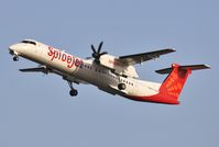 VT-SUP @ EGHH - Departing to Malta on 2nd leg of delivery. - by John Coates