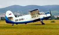 OM-GHN @ LZVB - Antonov An-2T [1G168-02] Vajnory~OM 21/06/1996. This airfield is now closed.