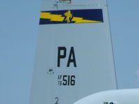 76-0516 - Tail Section 1 of 2. notice number 76-516  , PA , and the Pegasus on the tail - by J.J Paskill