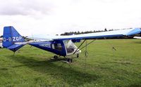 G-BZGP @ EGHP - Originally owned to, Thruster Air Services Ltd in April 2000 and currently in private hands since September 2001. De-registered and permanently withdrawn from use March 2007.