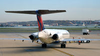 N907DL @ KDCA - Taxi DCA - by Ronald Barker