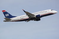 N802MD @ KSRQ - US Air Flight 3396 operated by Republic (N802MD) departs Sarasota-Bradenton International Airport enroute to Reagan National Airport - by Jim Donten