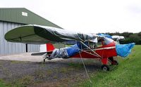 G-AHHT @ EGHP - Originally owned to, Auster Aircraft Ltd in May 1946 and currently with and a trustee of, Southdowns Auster Group since August 1993