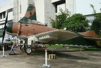 142072 @ DMK - This particular airplane was deployed on the carriers USS Hancock, USS Midway, USS Ranger and USS Oriskany. Last duty with 56th SOW, 602 SOS in Nakhon Pathom, Thailand. Today displayed at RTAF Museum.