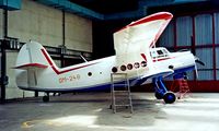 OM-248 @ LZIB - Antonov An-2TP [1G233-43] (Air Slovakia) Bratislava~OM 21/06/1996