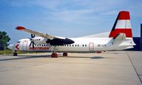 OE-LFE @ LOWW - Fokker F-50 [20227] (Austrian Airlines) Vienna- Schwechat~OE 20/06/1996