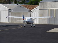 N409W @ SZP - 2006 Flight Design Gmbh CTSW, Rotax 912ULS 100 Hp, taxi to hangar - by Doug Robertson