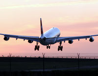 HB-JMK @ KLAX - Dusk landing