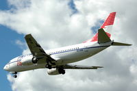 SE-DPB @ ESSA - Falcon Air Boeing 737-300 approaching Stockholm Arlanda airport, Sweden. - by Henk van Capelle