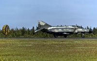 38 39 @ CYYR - decelerating after touchdown at CFB Goose Bay - by Friedrich Becker