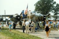 N9456Z @ FWN - 1943 North American TB-25N, N9456Z (Briefing Time), at the 1988 Sussex New Jersey Air Show, Sussex, NJ  - by scotch-canadian