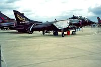 ZB605 @ EGDY - BAe Systems Harrier T.8 [41H-212037] (Royal Navy) RNAS Yeovilton~G 15/07/1995 Written off at Wittering~G 2002-12-05. - by Ray Barber