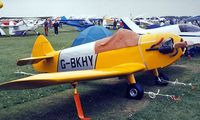 G-BKHY @ EGTC - Taylor JT.1 Monoplane [PFA 1416] Cranfield~G 04/07/1998 - by Ray Barber