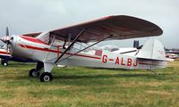 G-ALBJ @ EGTC - Auster 5 [1831] Cranfield~G 04/07/1998 - by Ray Barber