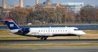 N410AW @ KDCA - Landing DCA - by Ronald Barker