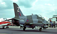 XX340 @ EGVI - BAe Systems Hawk T.1A [312164] (RAF) RAF Greenham Common~G 27/06/1981. Image taken from a slide. Written off over the sea after colliding with Hawk XX333 in Sardinia 1985-09-26 - by Ray Barber