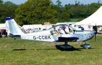 G-CCBK @ EGHP - Evektor EV-97 Eurostar [PFA 315-14025] Popham~G 04/05/2003 - by Ray Barber