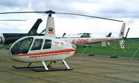 G-ODHG @ EGSU - Robinson R-44 Raven [1024] Duxford~G 27/09/2001