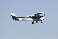 N171RA @ KSRQ - Cessna Skyhawk (N171RA) on approach to Runway 4 at Sarasota-Bradenton International Airport - by Jim Donten