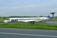 SP-LGI @ EPWA - Embraer ERJ-145MP [145336] (LOT Polish Airlines) Warsaw-Okecie~SP 18/05/2004