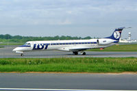 SP-LGO @ EPWA - Embraer ERJ-145MP [145560] (LOT Polish Airlines) Warsaw-Okecie~SP 18/05/2004 - by Ray Barber