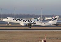 OH-LKM @ LOWW - Finnair Embraer 190 - by Thomas Ranner