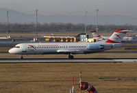 OE-LVD @ LOWW - Austrian Arrows Fokker 100 - by Thomas Ranner