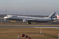 SX-DVO @ LOWW - Aegean Airbus A321 - by Thomas Ranner