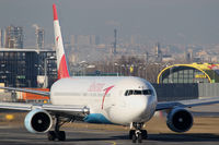 OE-LAT @ LOWW - Austrian Airlines Boeing 767 - by Thomas Ranner