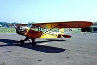 F-BFQV @ LFPZ - Piper L-4H Grasshopper [12052] St. Cyr-L Ecole~F 16/09/78. Image taken from a slide. - by Ray Barber