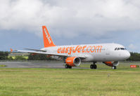 G-EZUD @ EGPH - Easy 612X Arrives at EDI From GVA - by Mike stanners