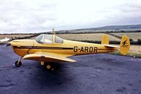 G-AROR @ EGLA - Air Products Forney F-1A Aircoupe [5752] Bodmin~G 15/09/1976. Image taken from a slide. - by Ray Barber