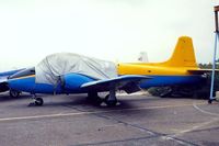 G-JPTV @ EGTC - BAC Jet Provost T5A [EEP/JP/1005] Cranfield~G 04/07/1998. Unmarked in former colour scheme. - by Ray Barber
